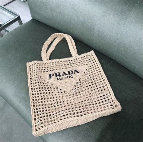 prada net bag|prada tote bag transparent.